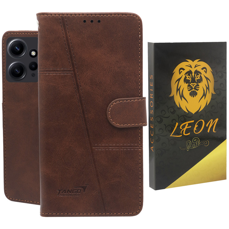 کیف کلاسوری لئون مدل Tango مناسب برای گوشی موبایل شیائومی Redmi Note 12 4G