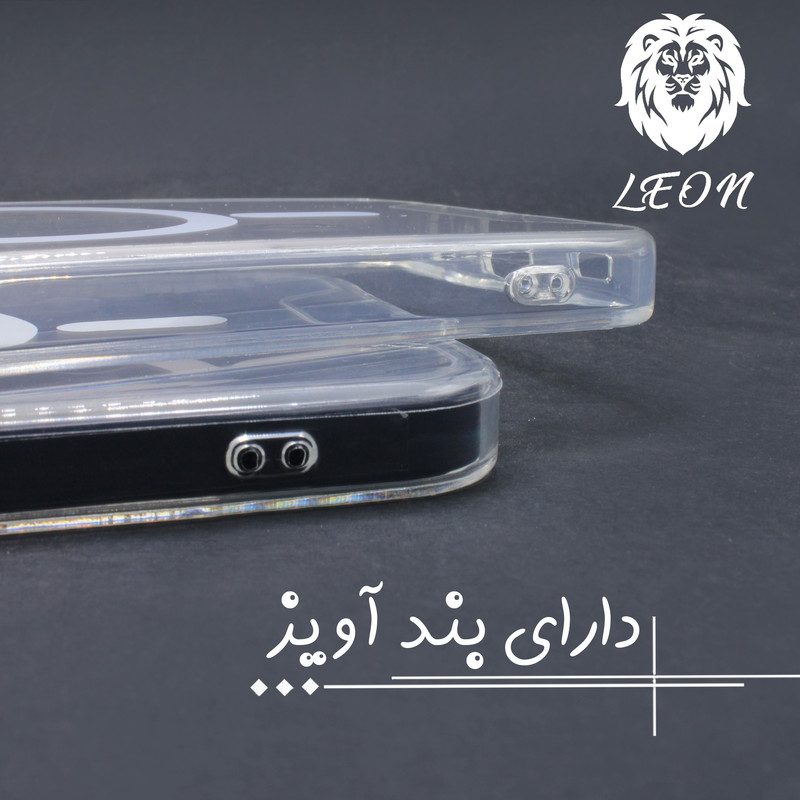 کاور لئون مدل Mac_safe Oro مناسب برای گوشی موبایل اپل iPhone 15 Pro