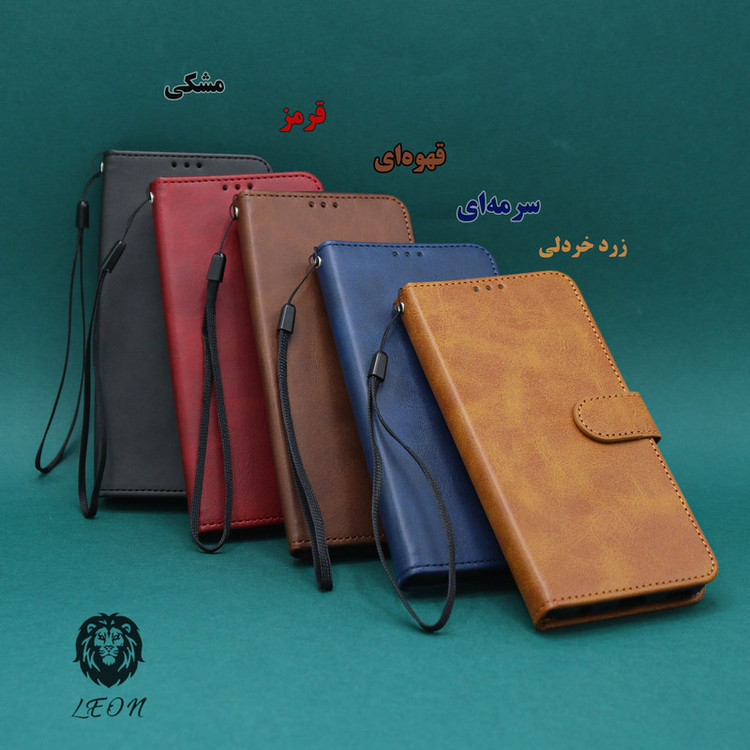 کیف کلاسوری لئون مدل Mortand Oro مناسب برای گوشی موبایل هوآوی Y5 2018 / Y5 Prime 2018