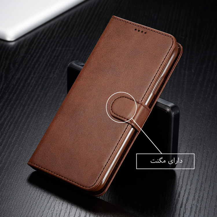 کیف کلاسوری لئون مدل Nezhad Oro مناسب برای گوشی موبایل سامسونگ Galaxy A32 4G