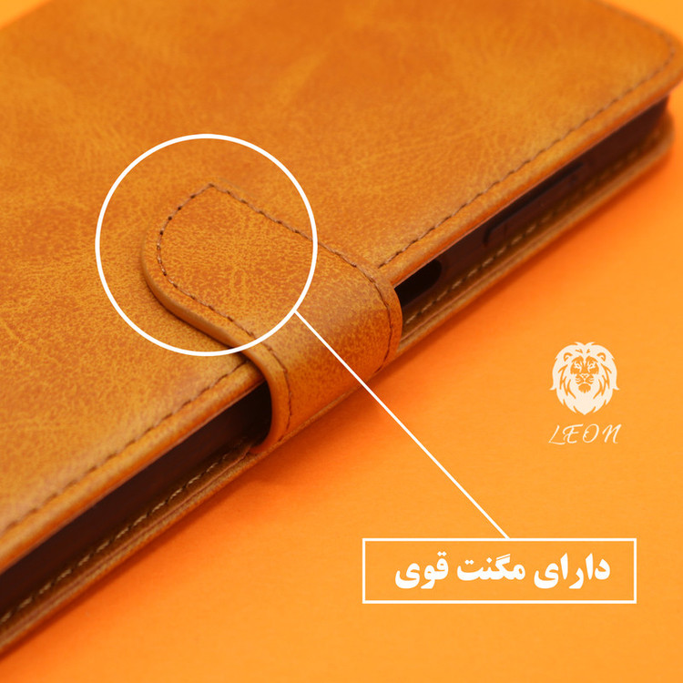 کیف کلاسوری لئون مدل Khoshi مناسب برای گوشی موبایل سامسونگ Galaxy A510 / A5 2016