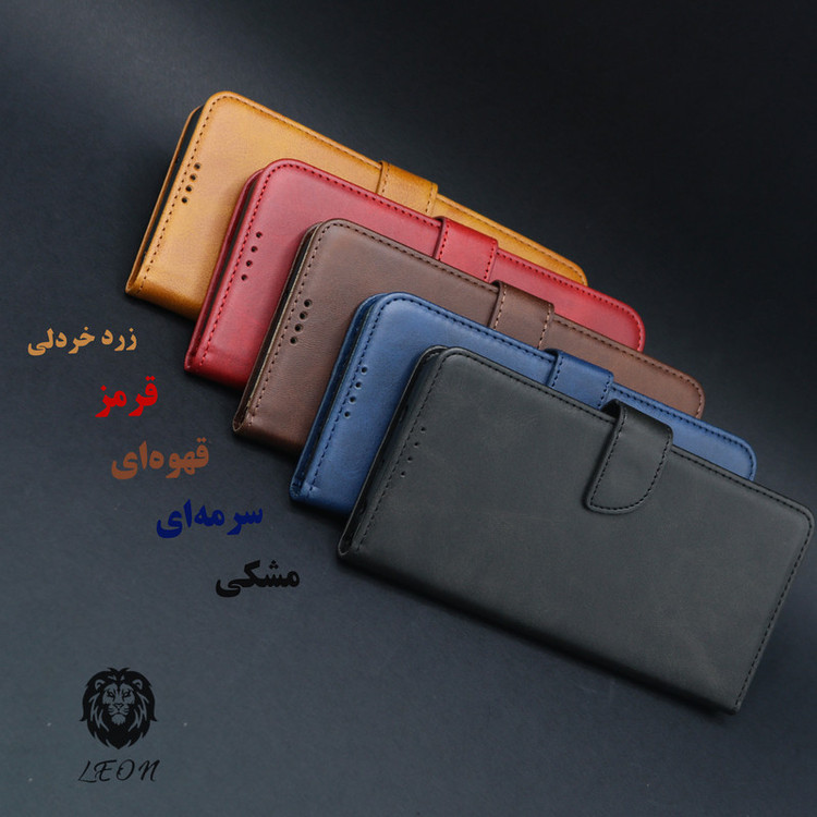 کیف کلاسوری لئون مدل Bors Oro مناسب برای گوشی موبایل سامسونگ Galaxy A70s
