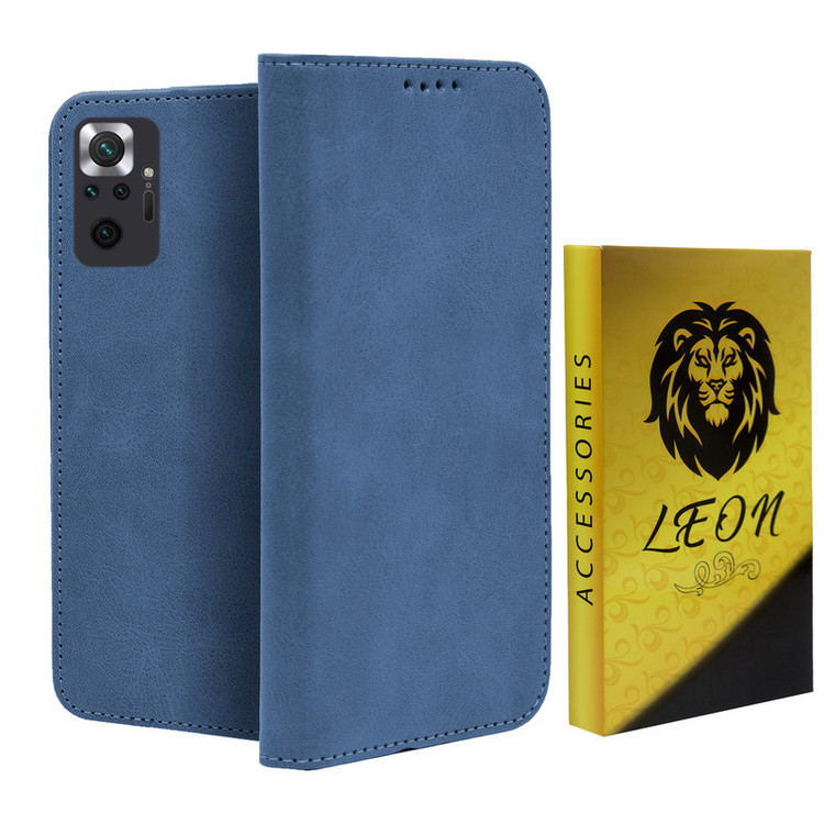 کیف کلاسوری لئون مدل Speek Yo مناسب برای گوشی موبایل شیائومی Redmi Note 10 Pro 4G
