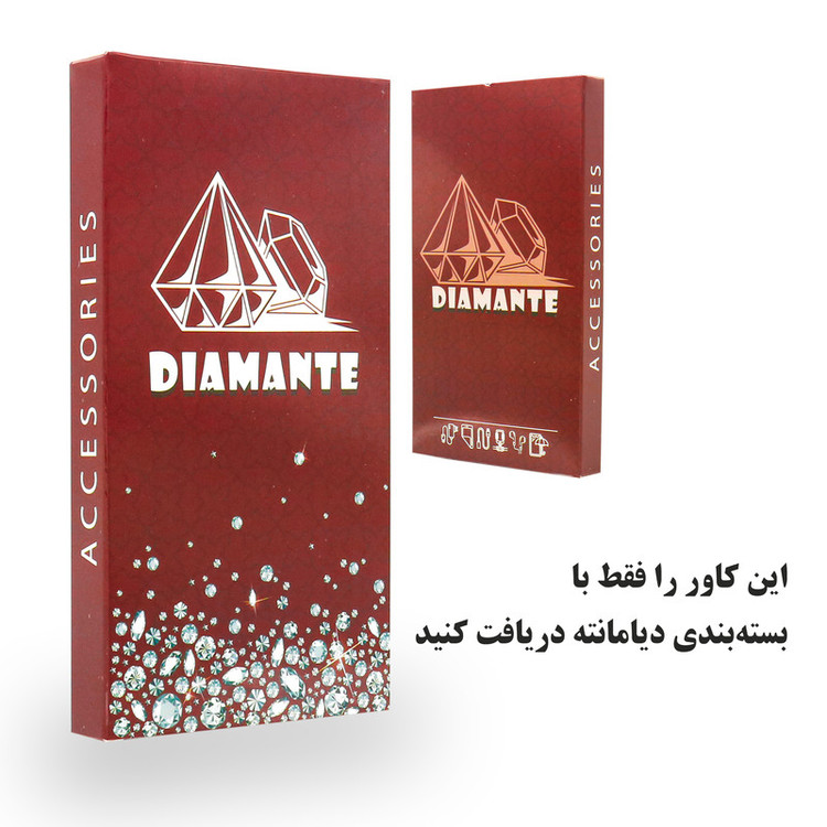 کیف کلاسوری دیامانته مدل Bandaviz Rd مناسب برای گوشی موبایل سامسونگ Galaxy Note 10 Pro به همراه بند آویز