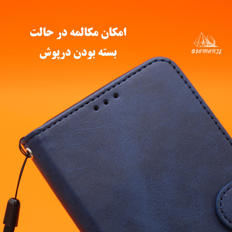 کیف کلاسوری دیامانته مدل Bandaviz Rd مناسب برای گوشی موبایل سامسونگ Galaxy Note 10 Pro به همراه بند آویز
