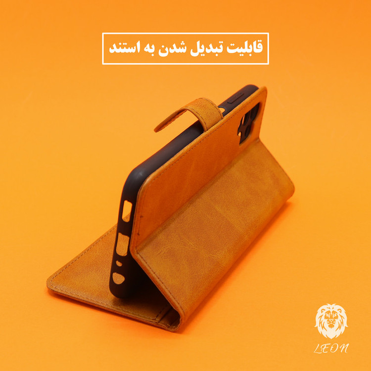 کیف کلاسوری لئون مدل Khoshi مناسب برای گوشی موبایل سامسونگ Galaxy J710 / J7 2016