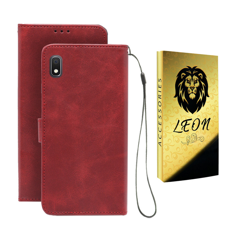 کیف کلاسوری لئون مدل Band Oro مناسب برای گوشی موبایل سامسونگ Galaxy M10
