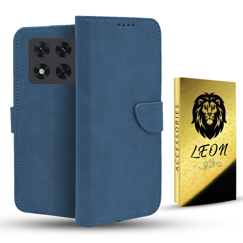 کیف کلاسوری لئون مدل Nezhad Oro مناسب برای گوشی موبایل شیائومی Redmi Note 14 Pro 4G