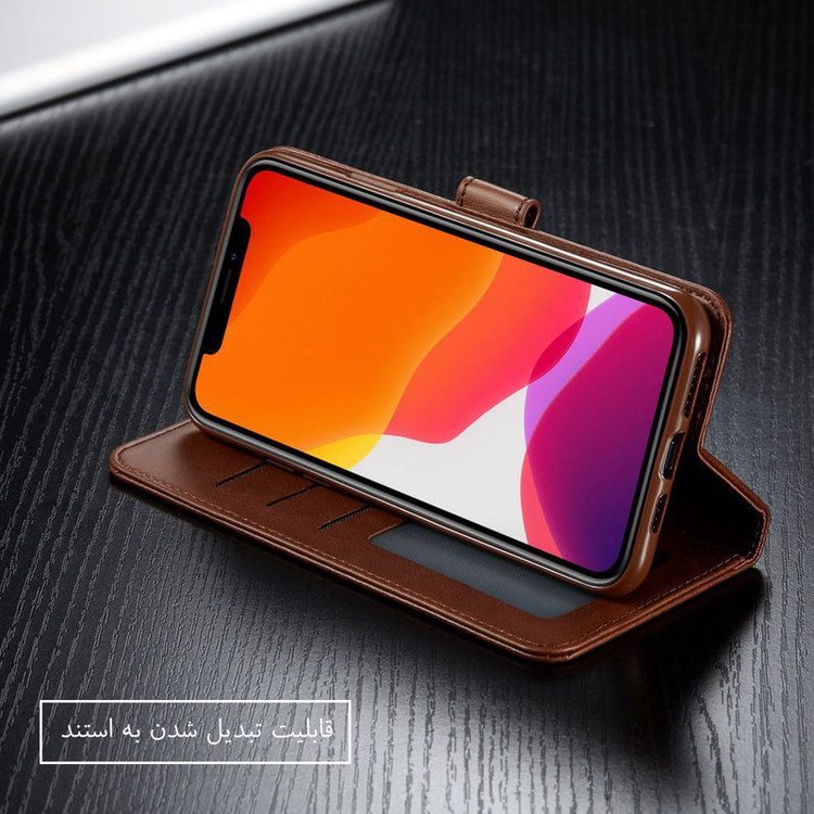 کیف کلاسوری لئون مدل Nezhad Oro مناسب برای گوشی موبایل سامسونگ Galaxy M10