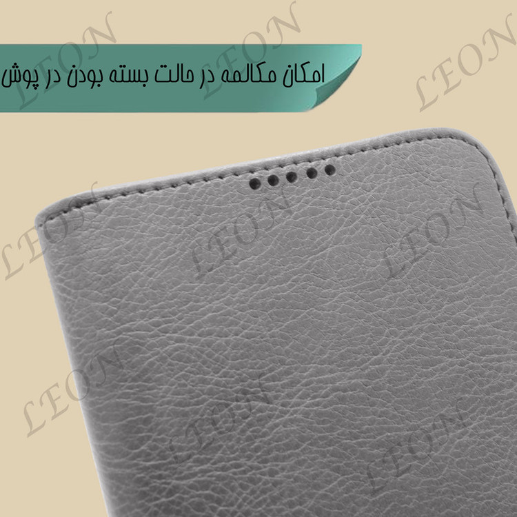 کیف کلاسوری لئون مدل Deri مناسب برای گوشی موبایل سامسونگ Galaxy A05s